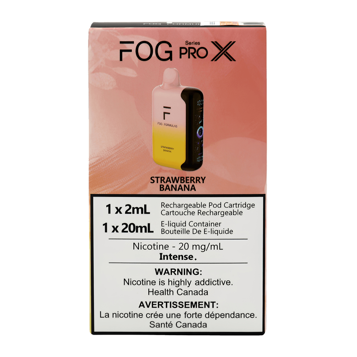 Fog Formulas Series Pro X Strawberry Banana