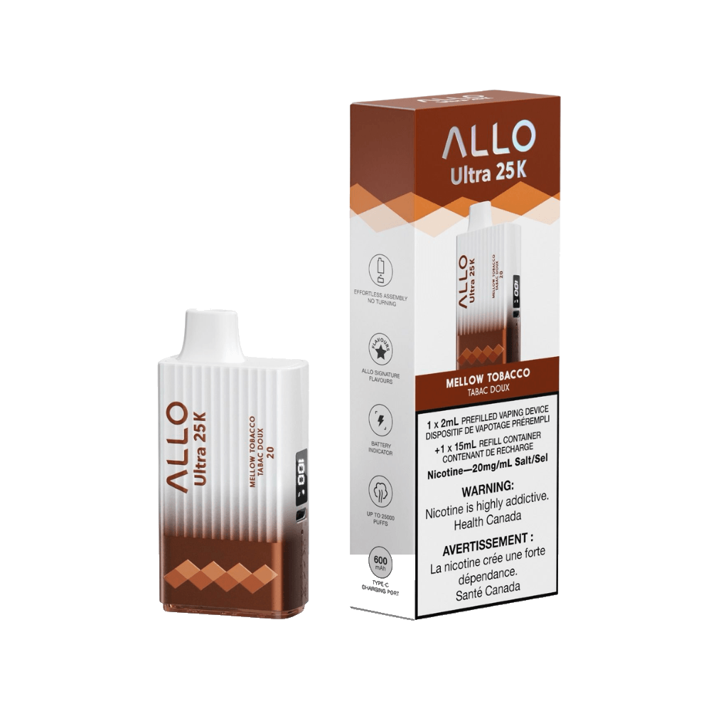 Allo Ultra 25K Mellow Tobacco