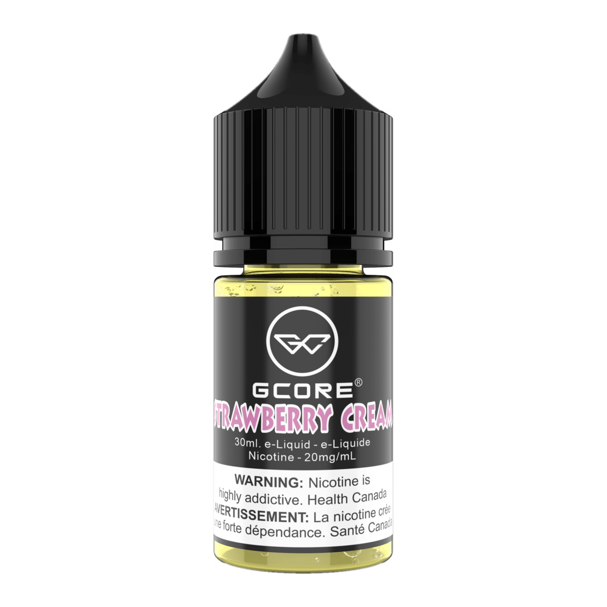 Gcore Salt Nic E-Juice 30mL Strawberry Cream