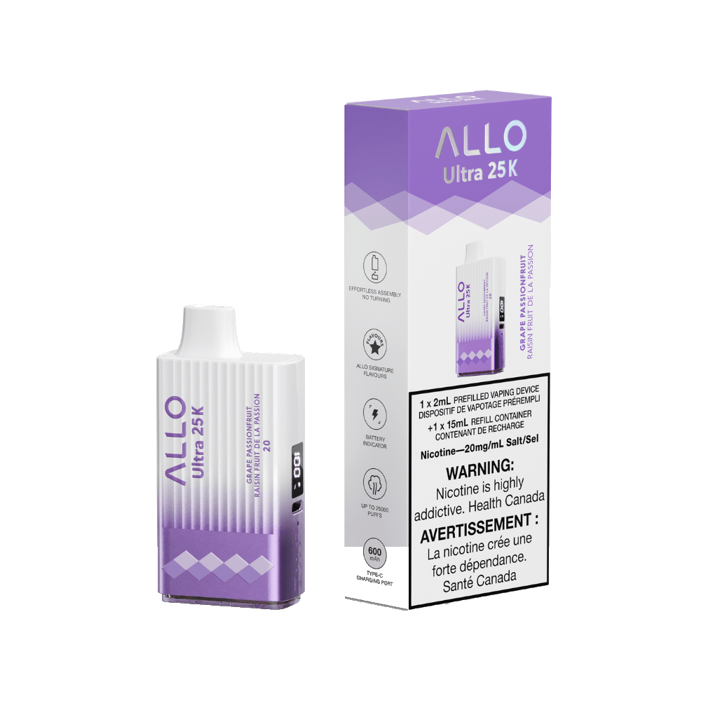 Allo Ultra 25K Grape Passionfruit