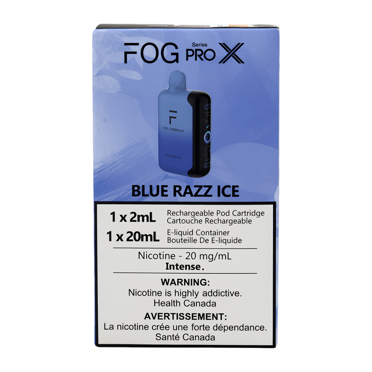 Fog Formulas Series Pro X Blue Razz Ice