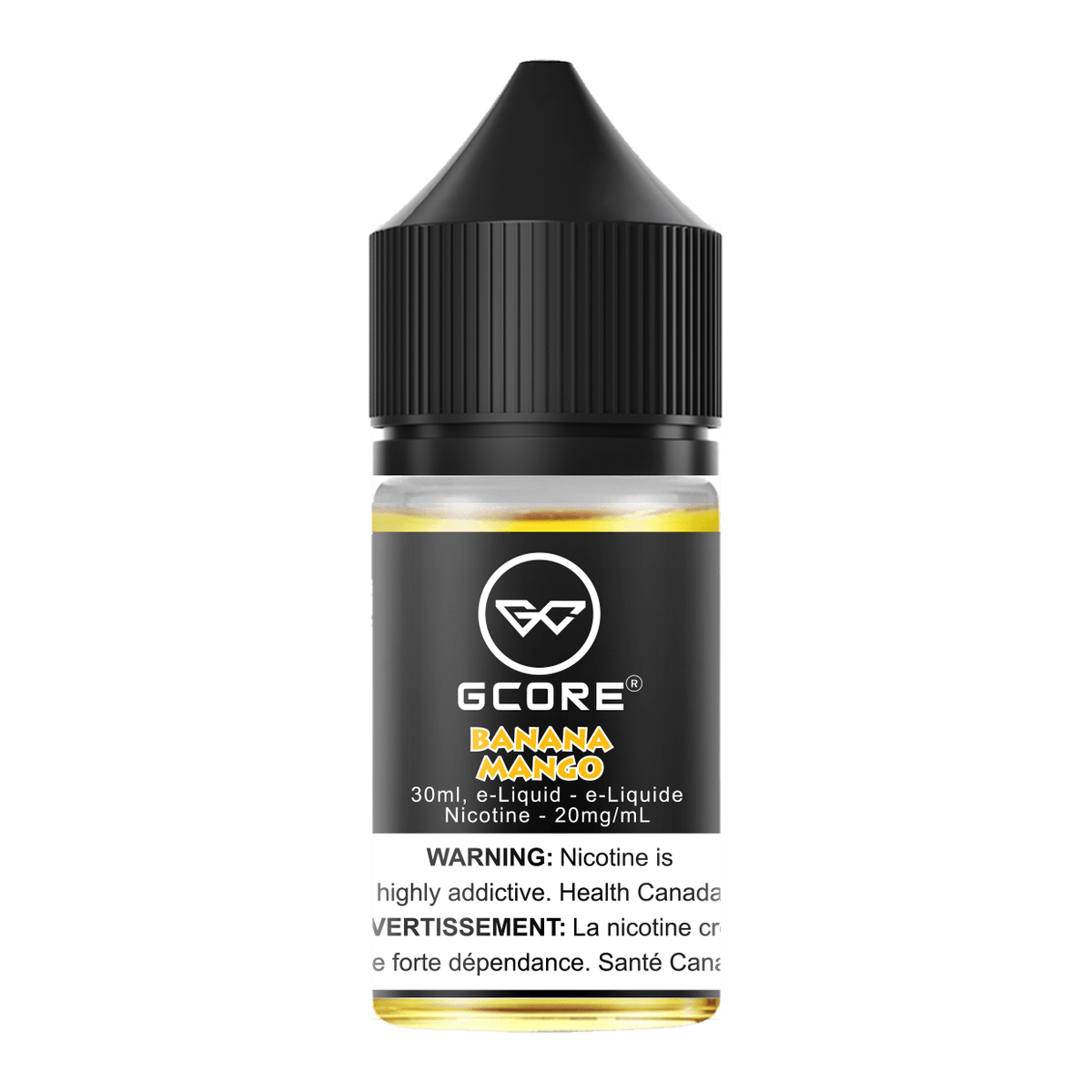Gcore Salt Nic E-Juice 30mL Banana Mango