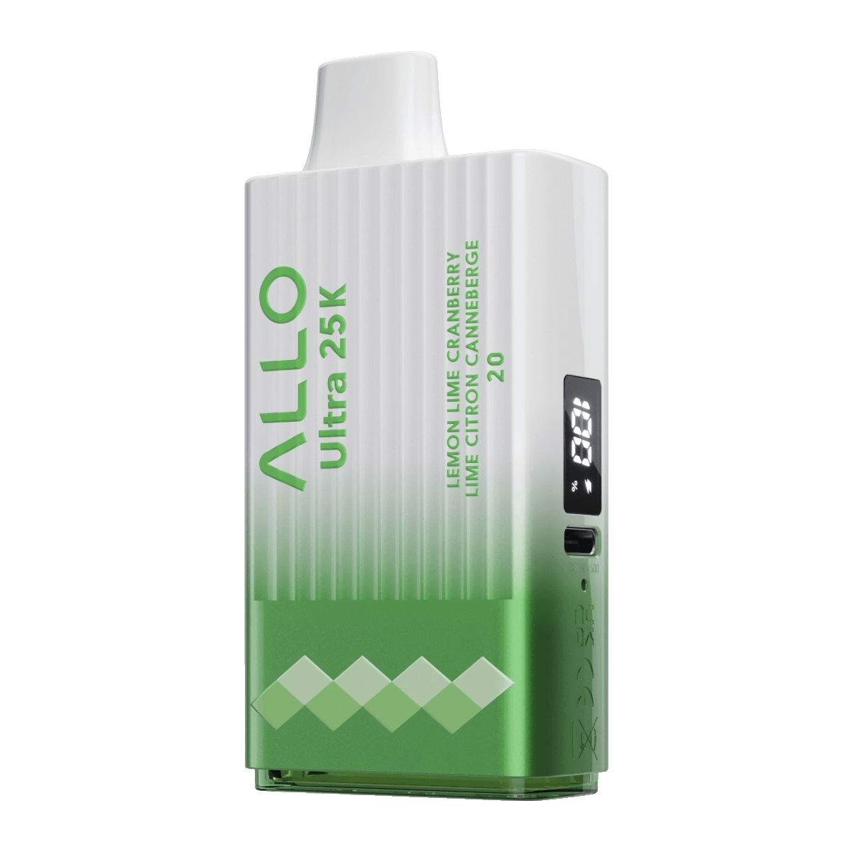 Allo Ultra 25K Lemon Lime Cranberry