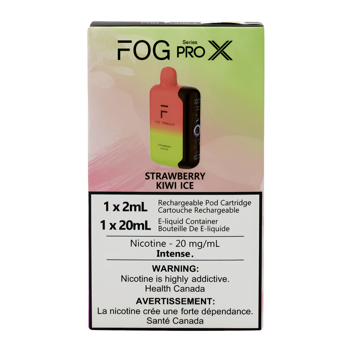 Fog Formulas Series Pro X Strawberry Kiwi Ice