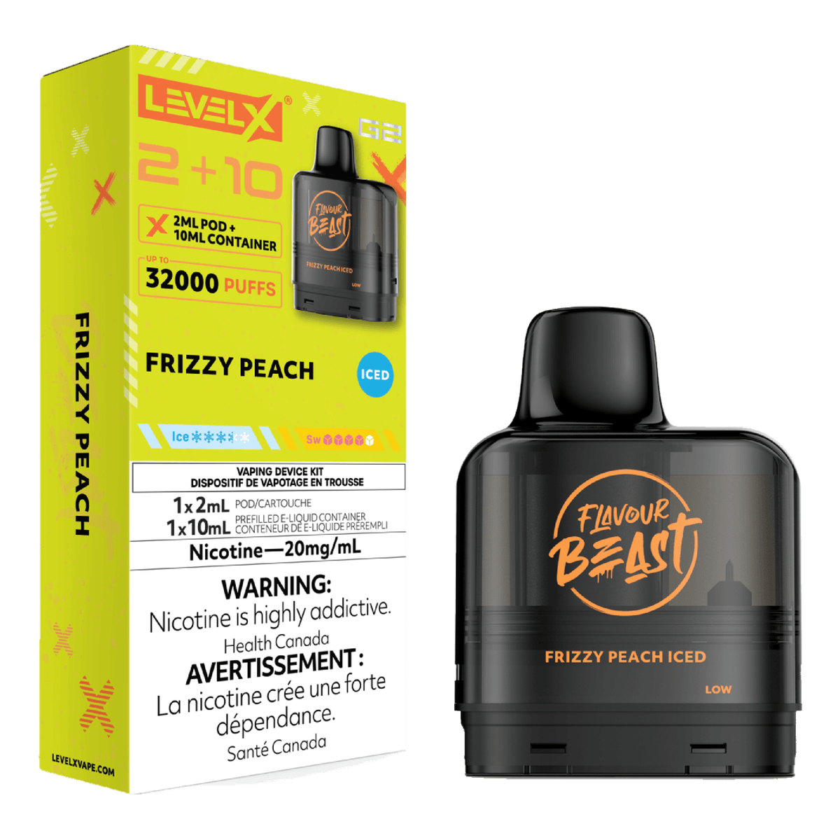 Level X Flavour Beast 32k G2 2+10 Pods