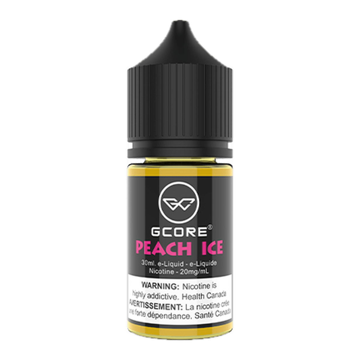 Gcore Salt Nic E-Juice 30mL Peach Ice