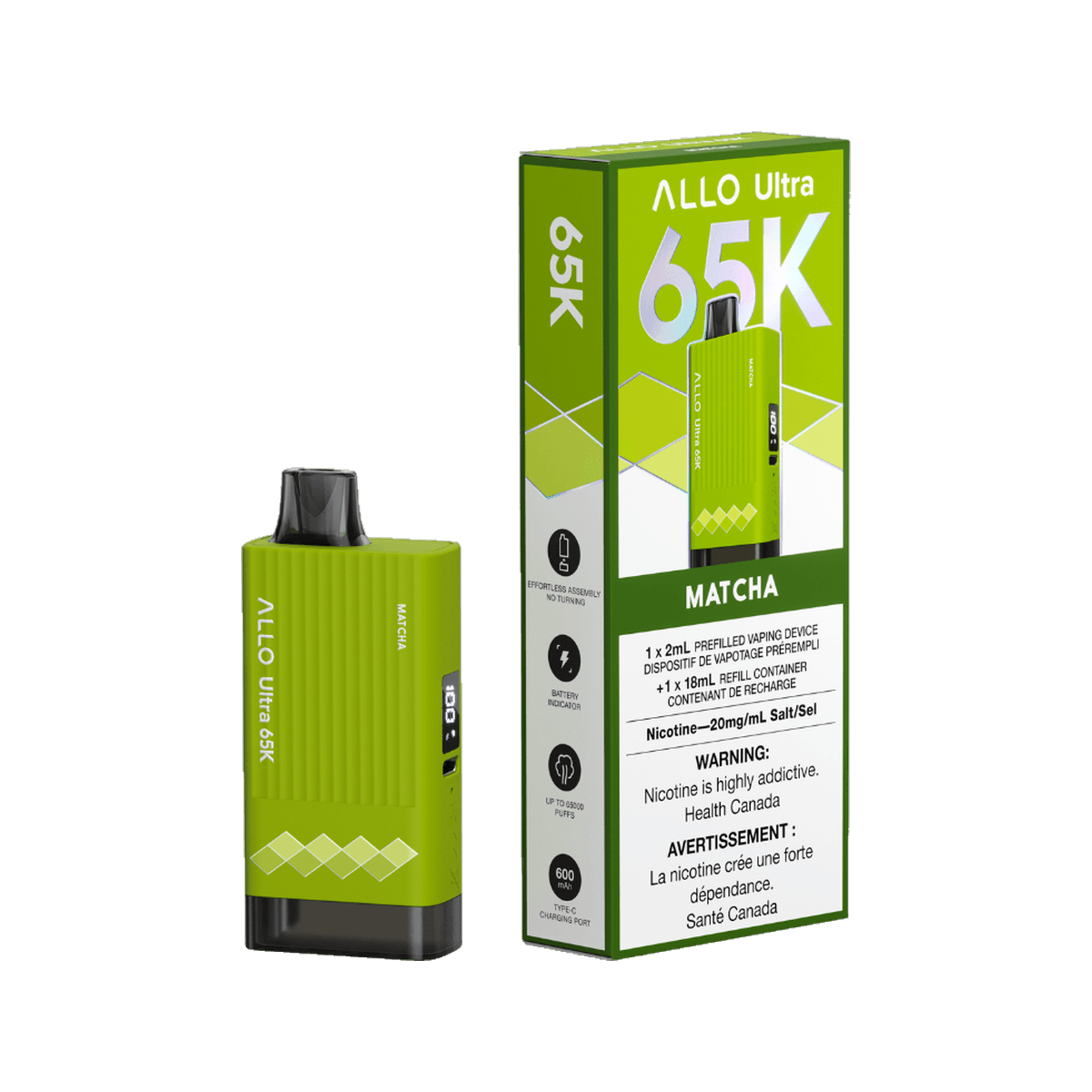 Allo Ultra 65K Matcha
