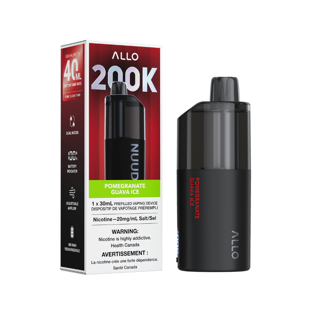 Allo Nuud 200K Pomegranate Guava Ice