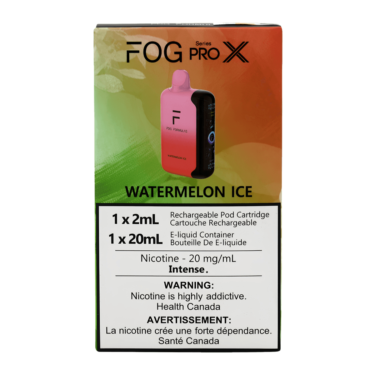 Fog Formulas Series Pro X Watermelon Ice