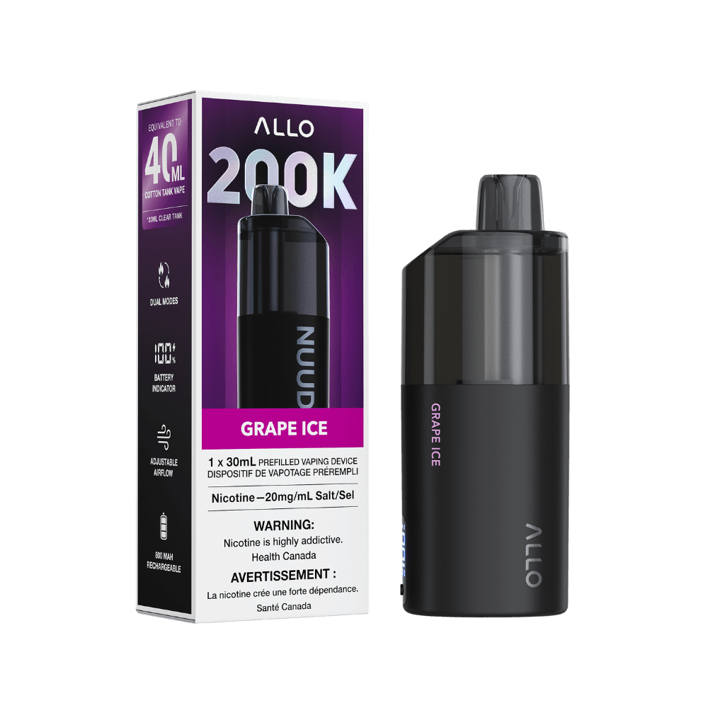 Allo Nuud 200K Grape Ice