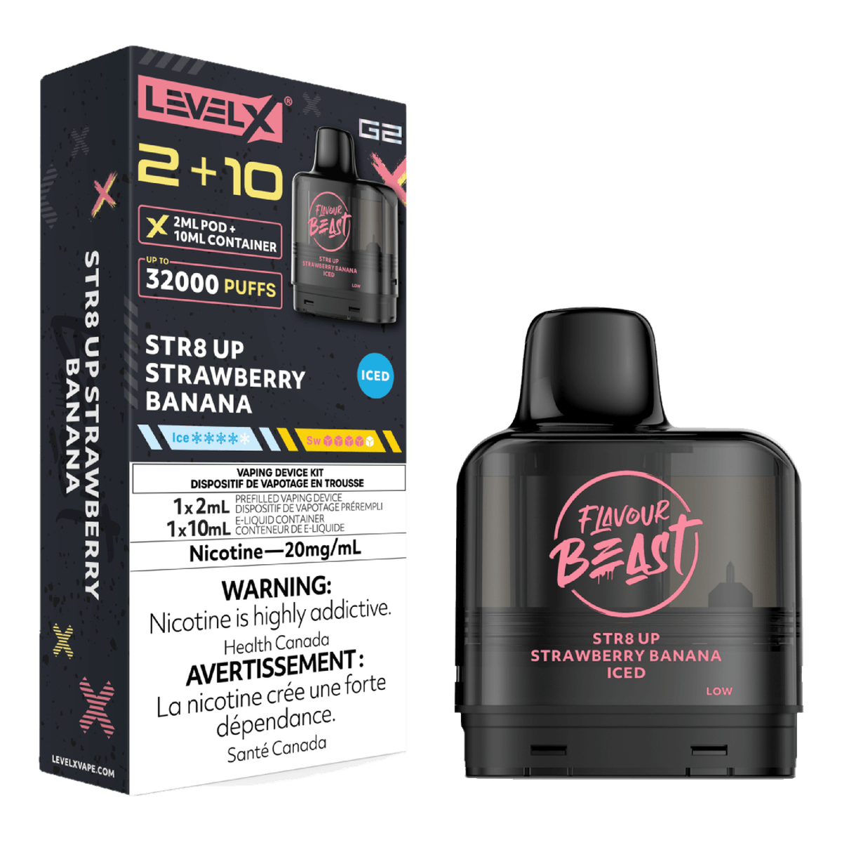 Level X Flavour Beast 32k G2 2+10 Pods