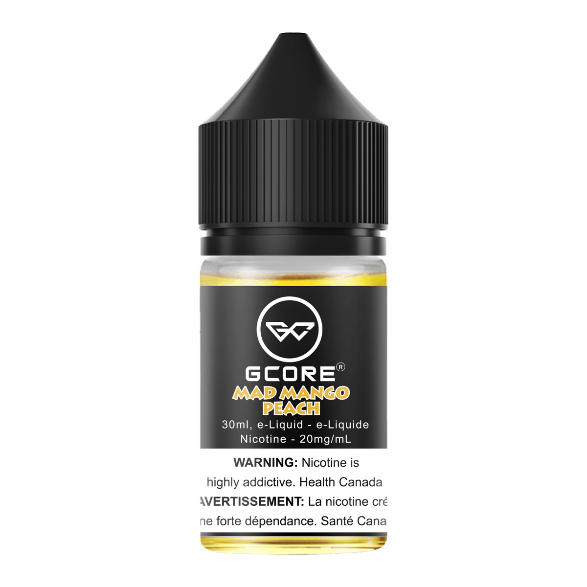 Gcore Salt Nic E-Juice 30mL Mad Mango Peach